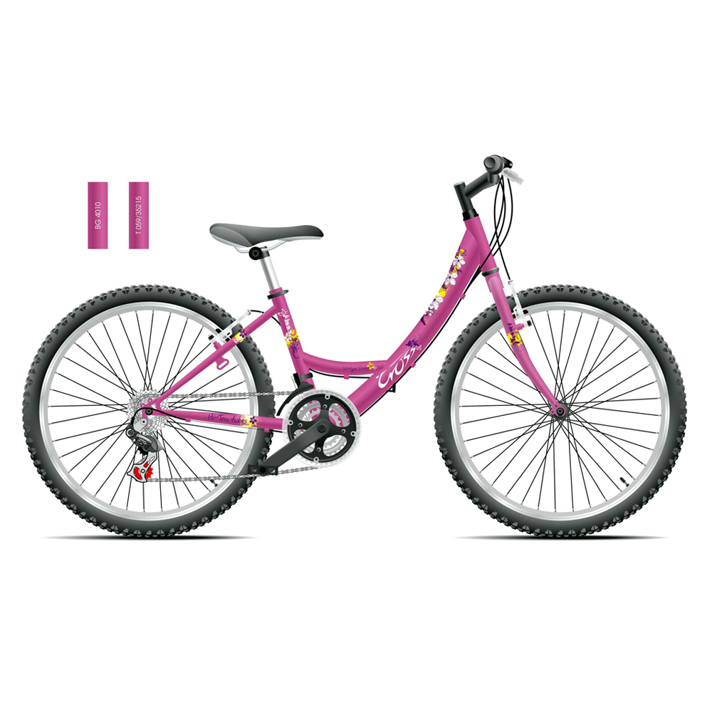 Велосипед 24 CROSS Alissa рама 13 2015 рожевий