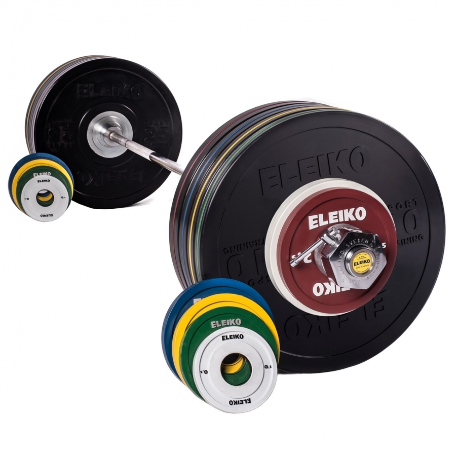 Комплект Eleiko 3002319 Sport Training Set - 185 кг, жіночий, чорний