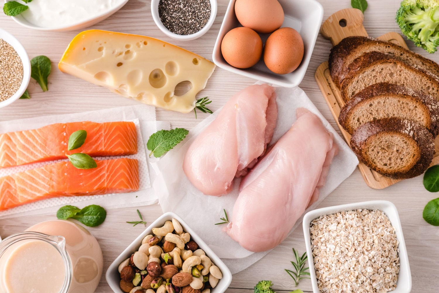 Белковая диета на куриных грудках: меню и фитнес-рецепты