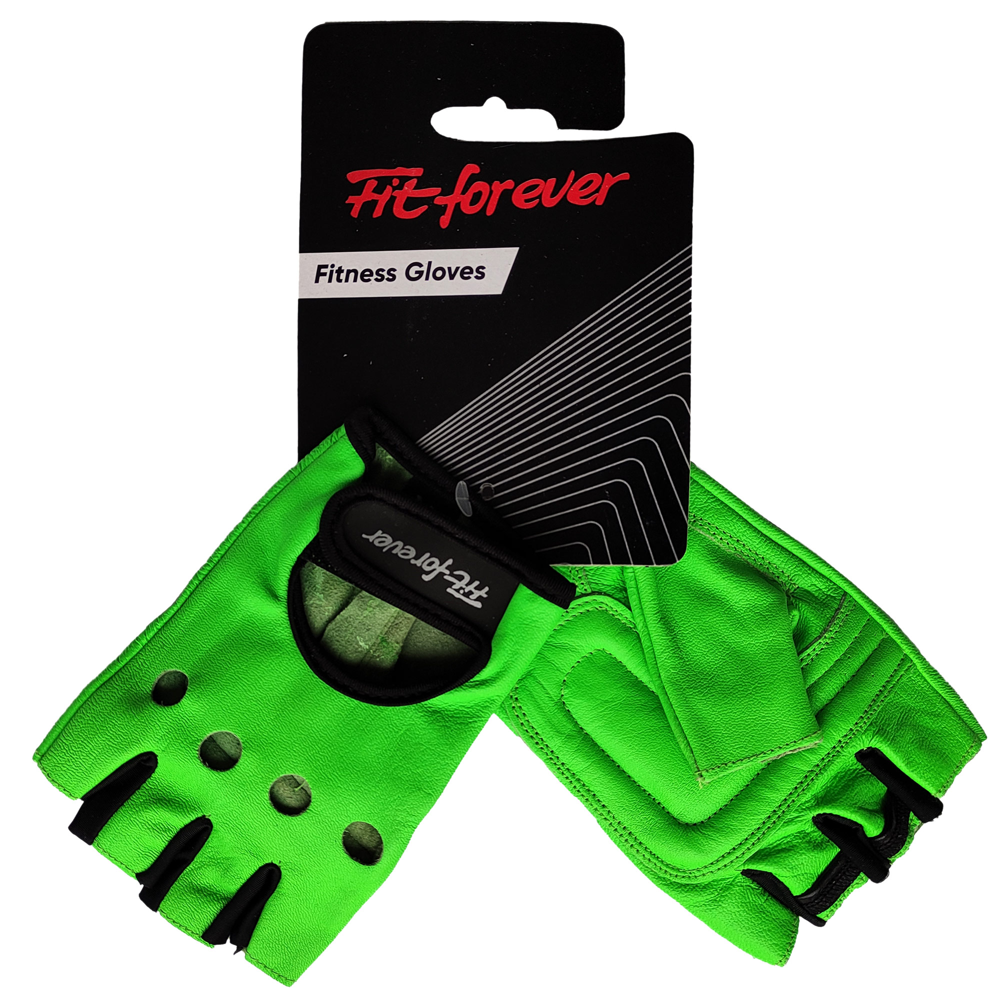 Фото Рукавички для фітнесу Fit forever Supreme AI-04-1339-C салатовий S №2