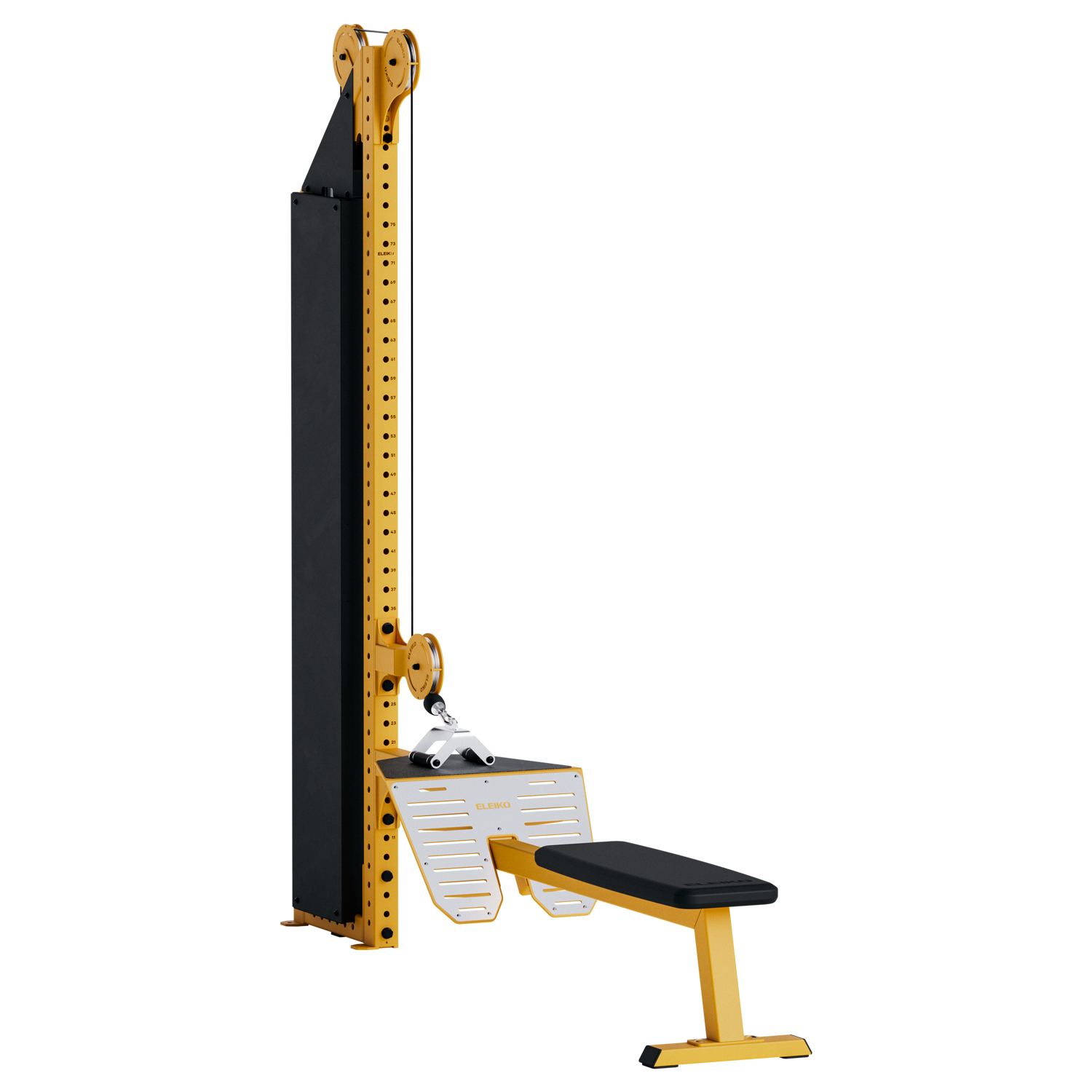 Фото Нижня тяга Eleiko Low Row Multi Station 150 кг signal yellow №2