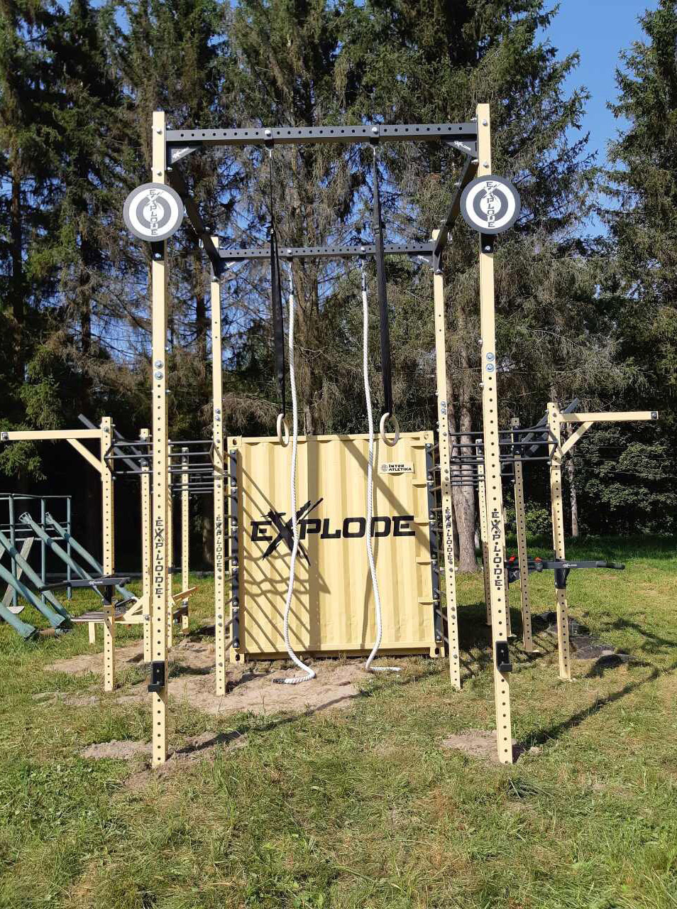 Фото Мобильный спортивный комплекс Explode KFZ705 (10-футовый контейнер) №4