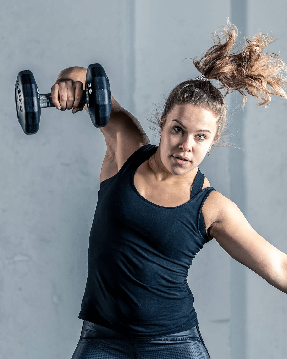 Фото Гантель Eleiko Evo Rotating 48 кг 3060991-0480 №2