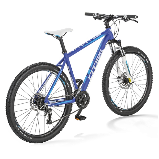 Велосипед 27,5 CROSS GRIP 8 рама 19 2018 синій