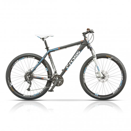 Фото Велосипед 27.5 CROSS GRX 9 27 spd рама 18 2015 сірий №1