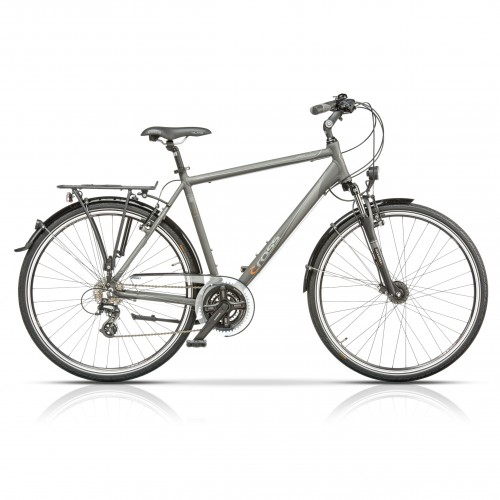 Фото Велосипед 28 CROSS Areal Trekking Gent 21 spd рама 18 2015 серый №1