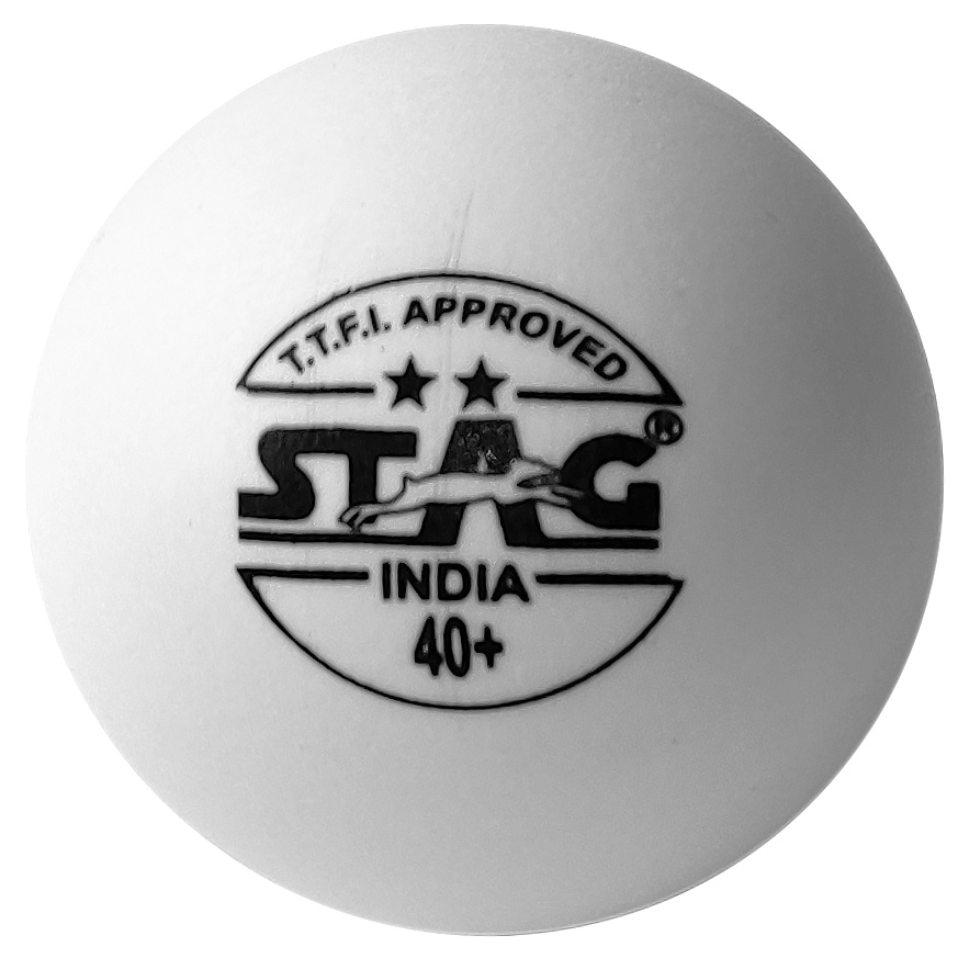 Кульки для наст. тенісу Stag Two Star White Ball 3 шт