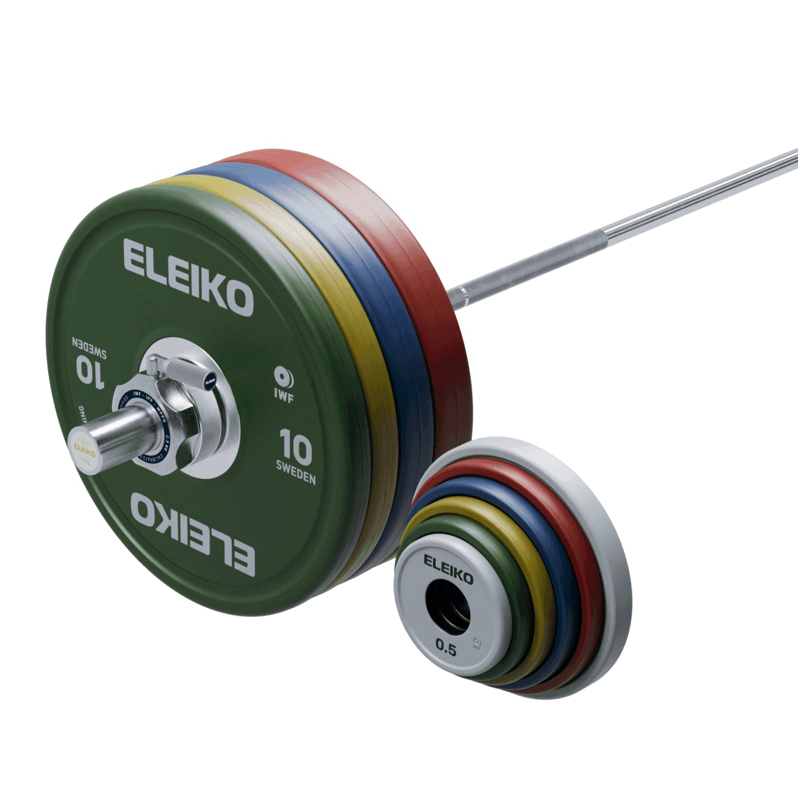Штанга Eleiko IWF Weightlifting Training Weight Set Women 185 кг