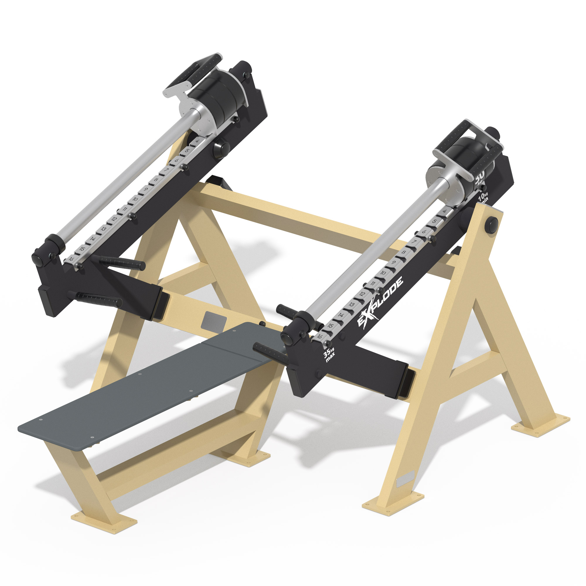 Відеоогляд Жим горизонтальний (лежачи) Explode KF801ZEC