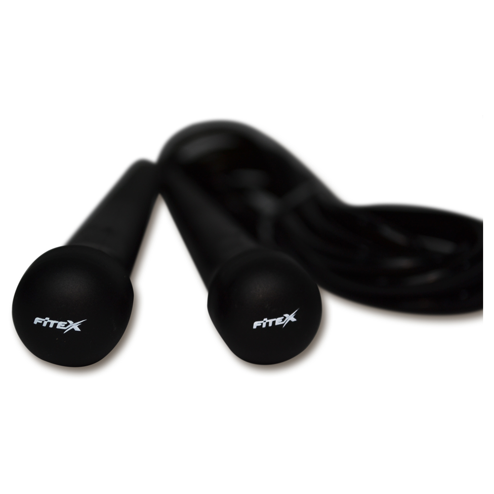 Скакалка Fitex MDJR024-B, черная