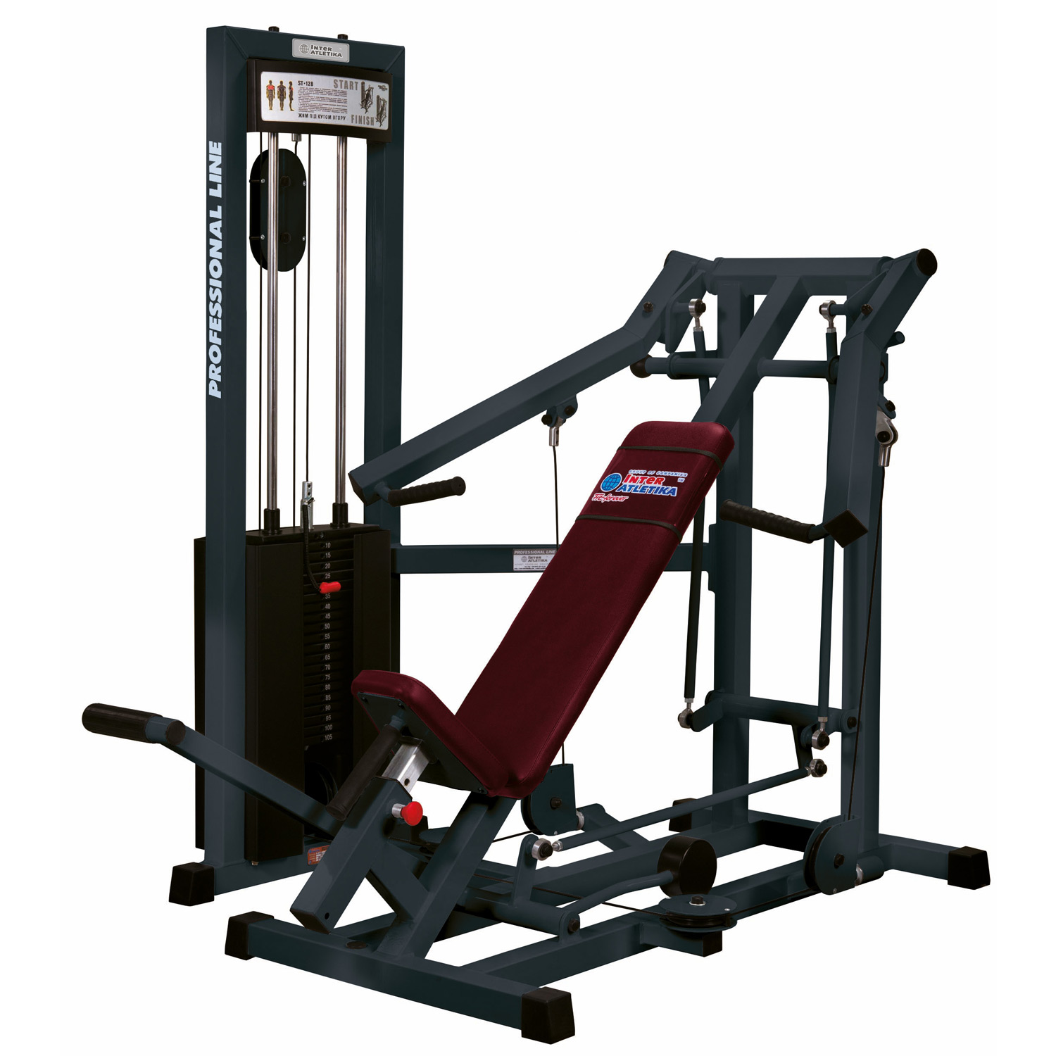 Жим под углом вверх InterAtletikGym ST128