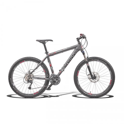 Відеоогляд Велосипед 26 CROSS GRX 9 27 spd рама 18 2015 сірий
