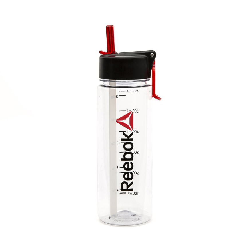 Пляшка для води Reebok RABT-P65CLWORD Clear 0,65л