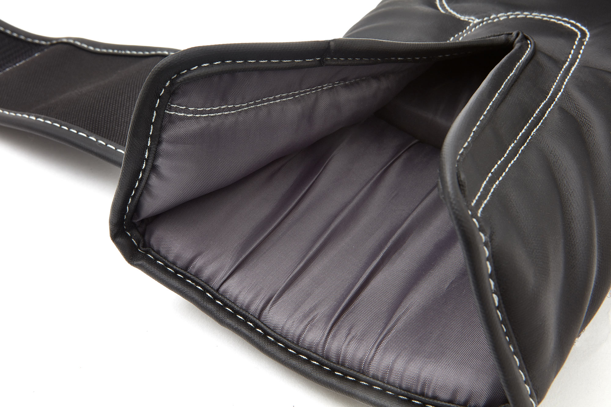 Фото Боксерські рукавички Reebok RSCB-12010BK-14 14 унцій чорний/білий №5