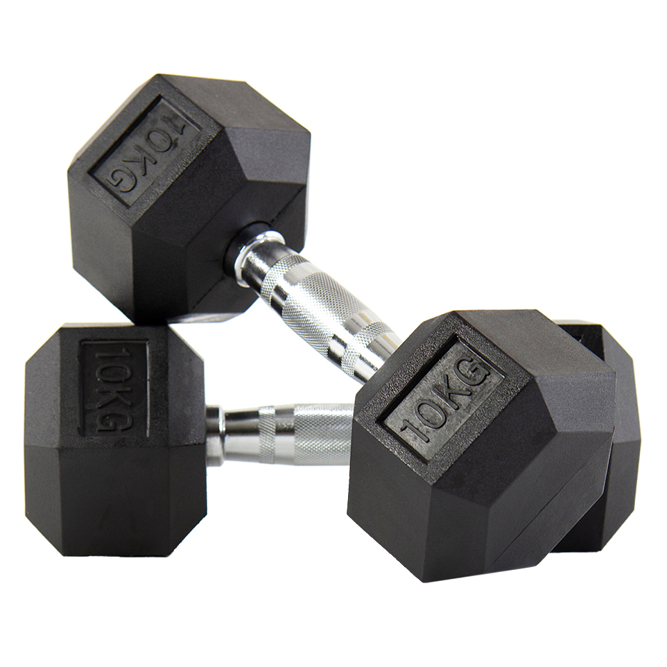 Стійка з набором гантелей 1-10 кг Pulsefitness 115F-AAB