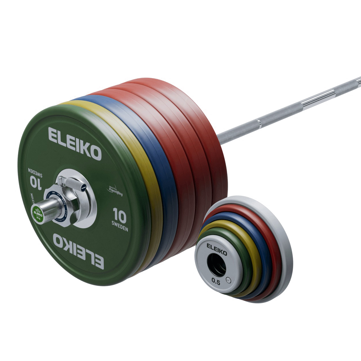 Штанга Eleiko WPPO Powerlifting Competition Weight Set 290 кг