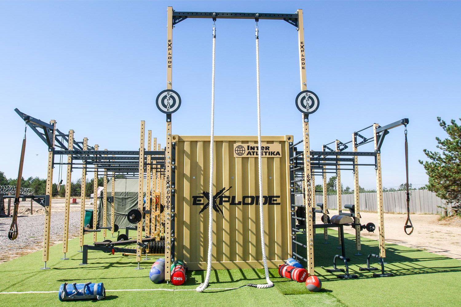 Фото Мобільний спортивний комплекс Explode KFZ704.1 (20-футовий контейнер) №6