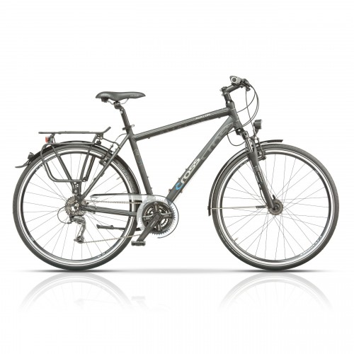 Фото Велосипед 28 CROSS Avalon Man Trekking 24 spd рама 20 2015 сірий №1