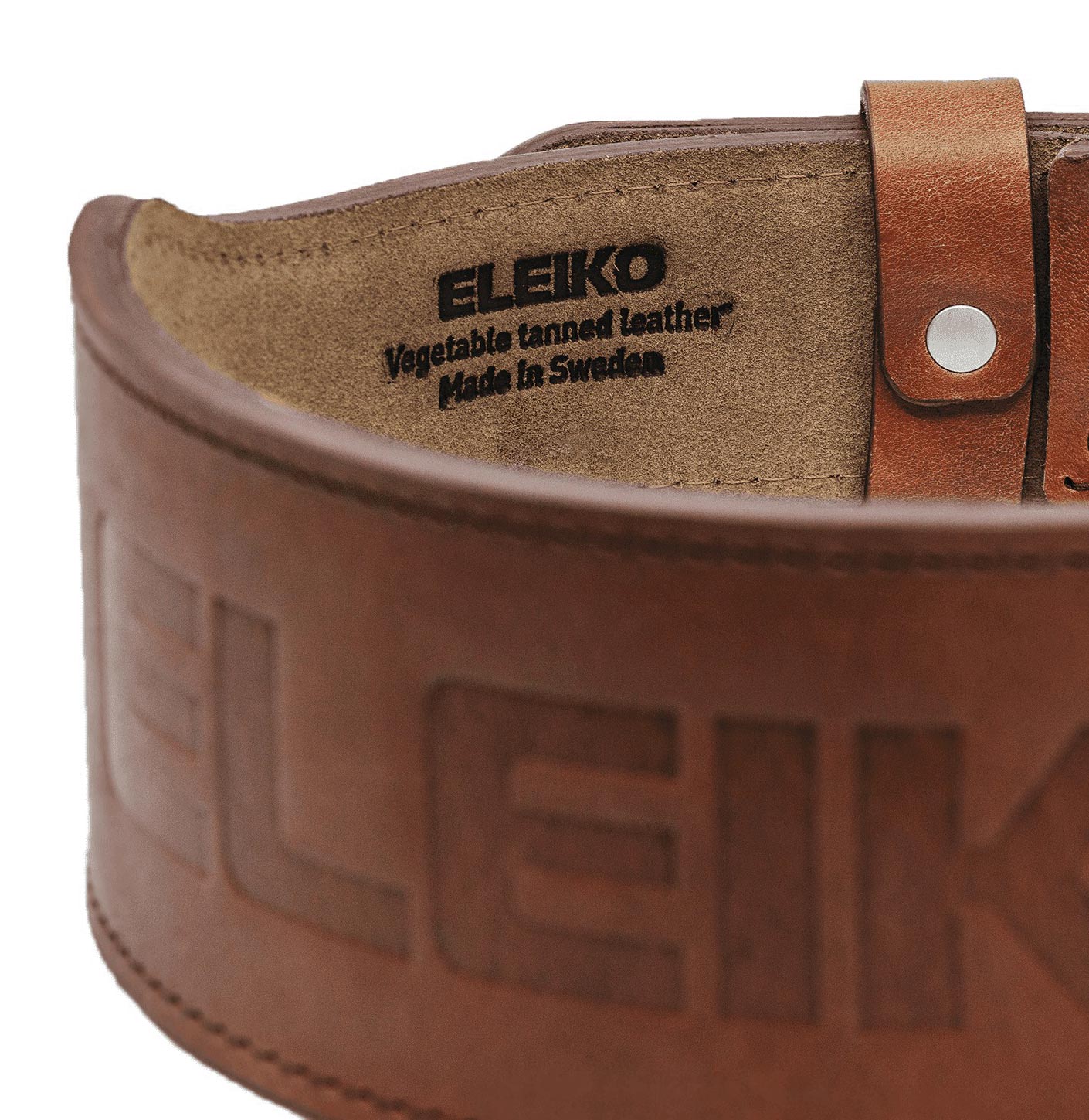 Фото Пояс для тяжелой атлетики Eleiko Weightlifting Leather brown M 95021-810030 №2