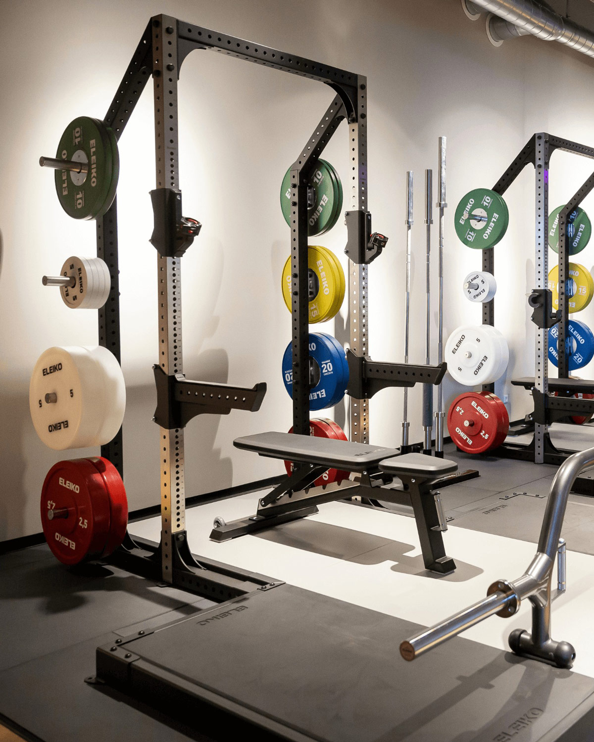 Рамка для присідань Eleiko Prestera Half Rack Frame Stainless