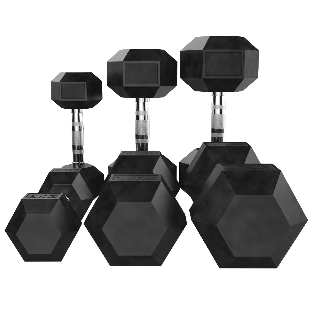 Фото Комплект гантелей Eleiko XF 2х8, 2х16, 2х22 кг 3062807 №1