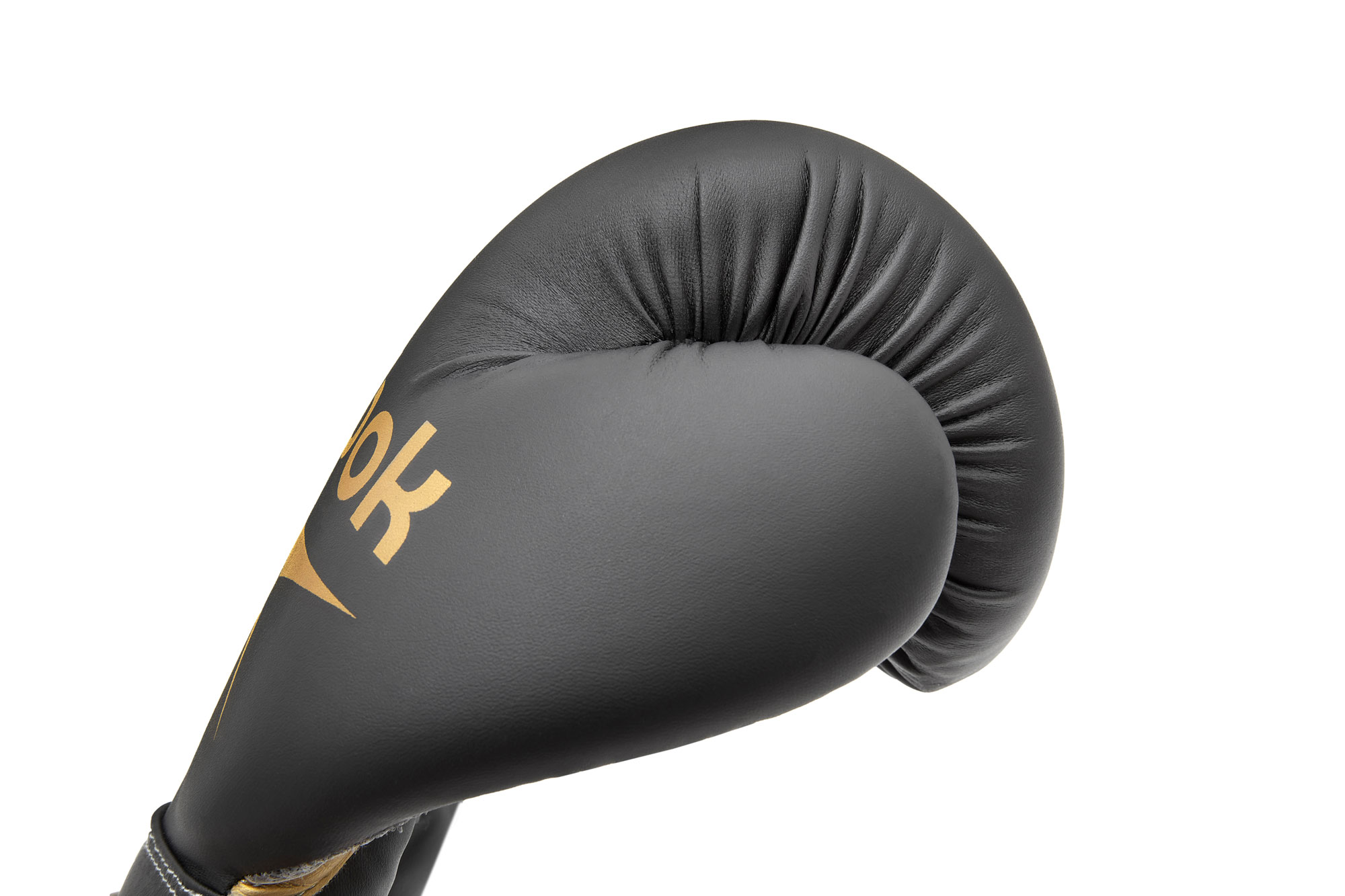 Фото Боксерські рукавички Reebok RSCB-12010GB -10 10 унцій чорний/жовтий №4