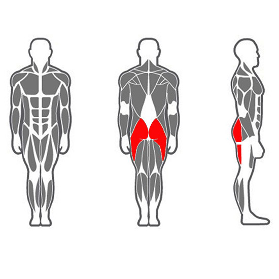 Тренажер для сідничних м'язів радіальний Xline X131