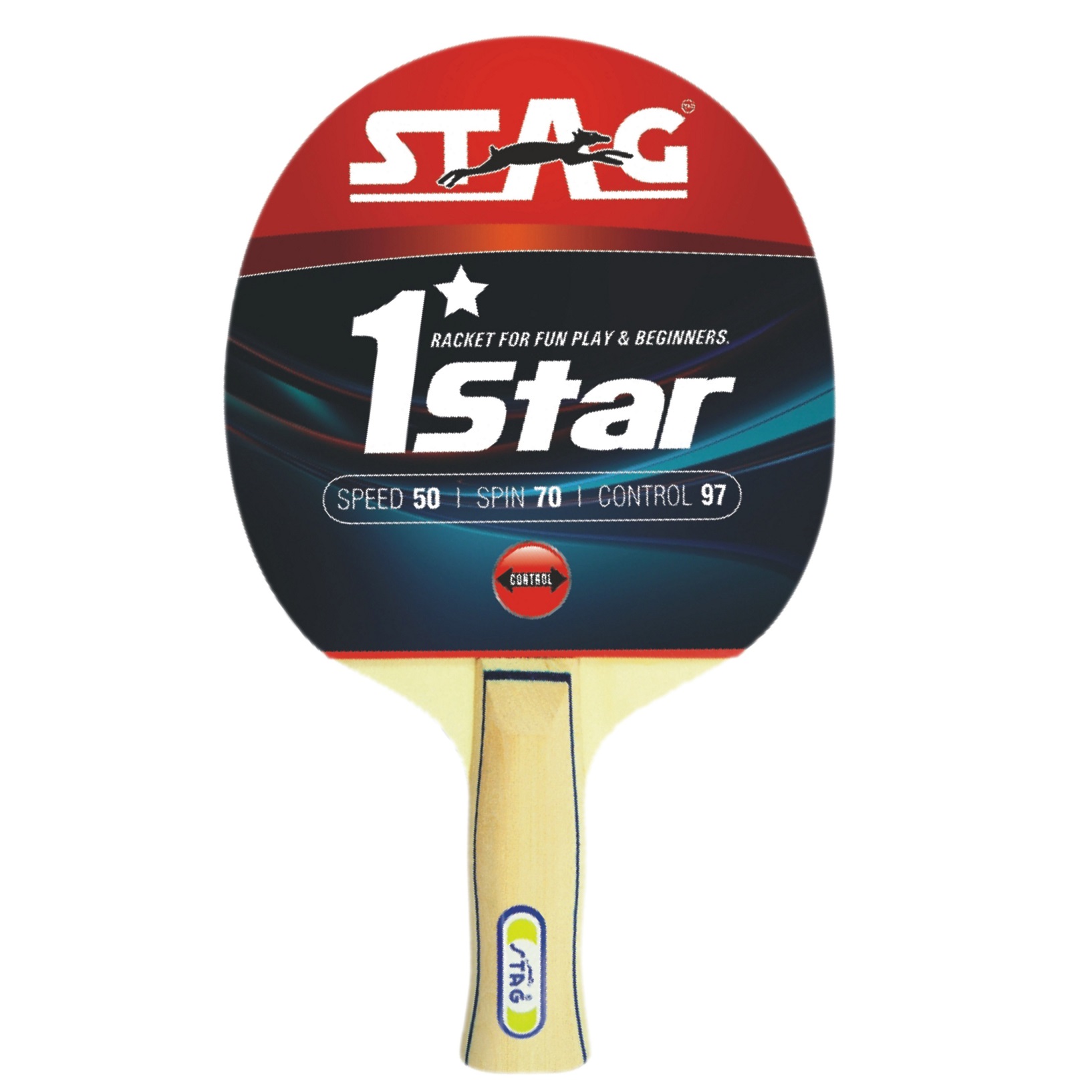 Фото Ракетка для настільного тенісу Stag *1Star №1