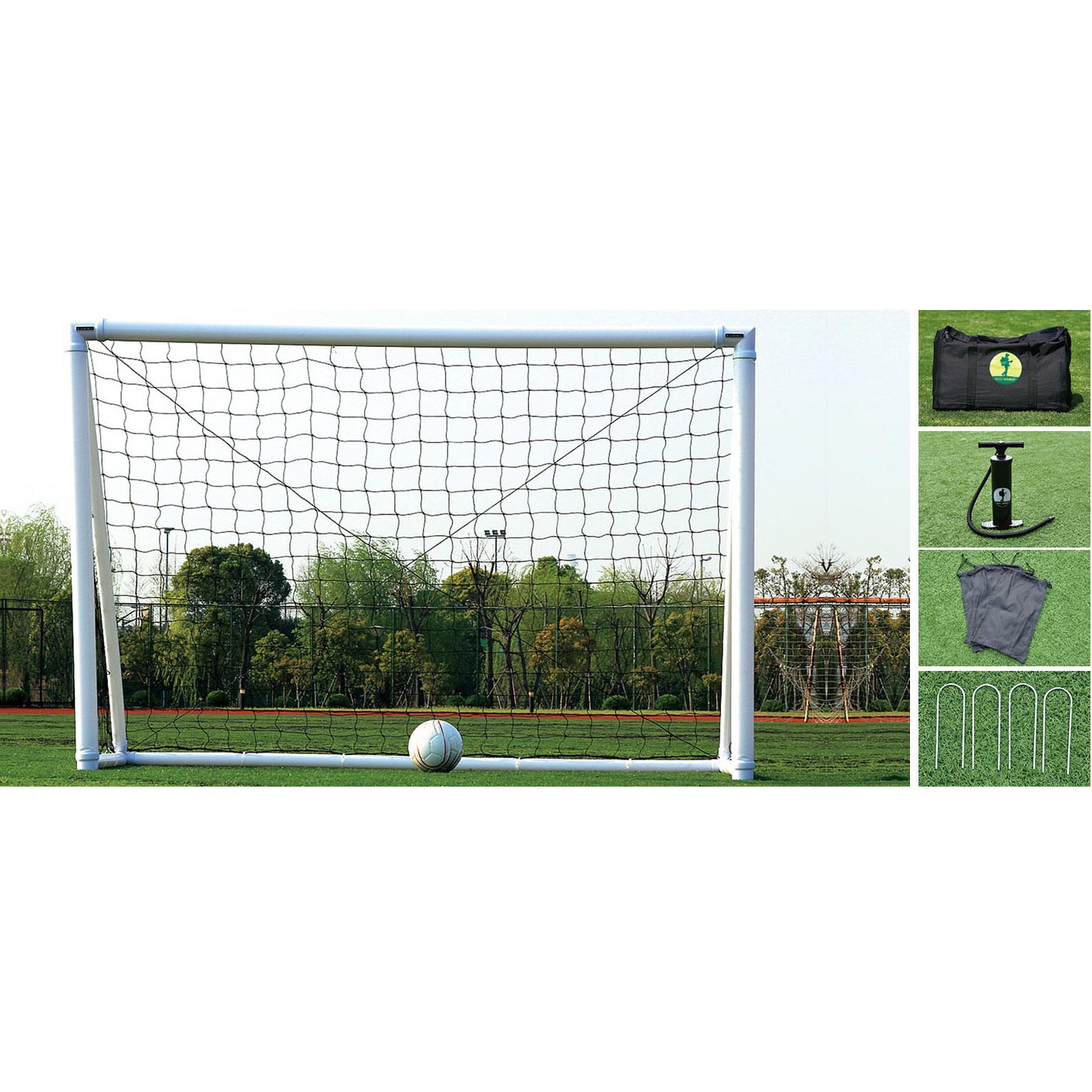 Фото Ворота футбольні надувні Eco Walker Futsal (3 x 2 м) №3