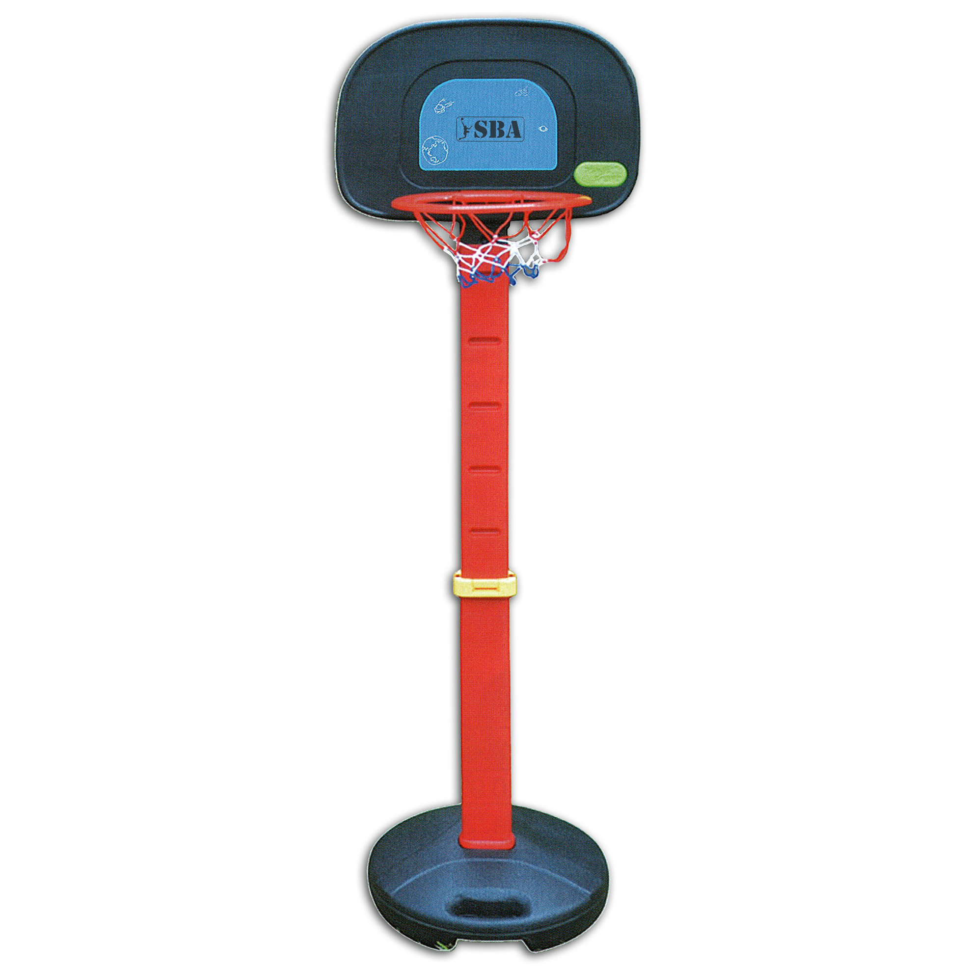 Баскетбольна стійка SBA S881B дитяча 40x28 см