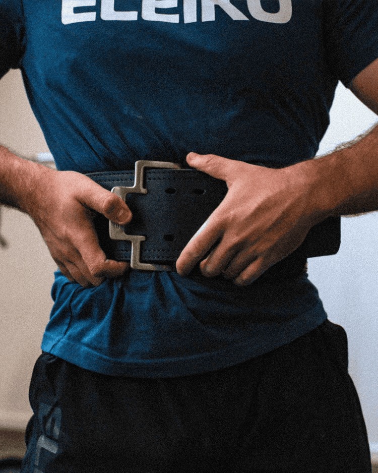 Фото Пояс для пауэрлифтинга Eleiko IPF black L 3000621-999040 №7