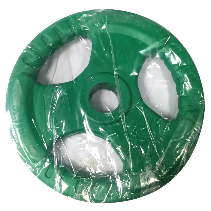 Диск прогумований Rubber Stag 10 кг WL-WP03-10 Уцінка