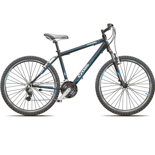 Велосипед 26 CROSS Romero 21 spd рама 18 2015 чорний-синій