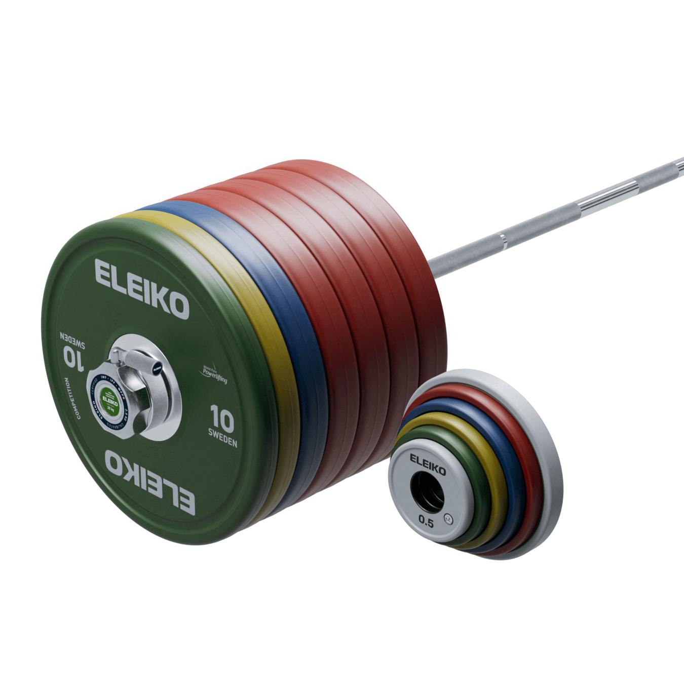 Штанга Eleiko WPPO Powerlifting Competition Weight Set 340 кг