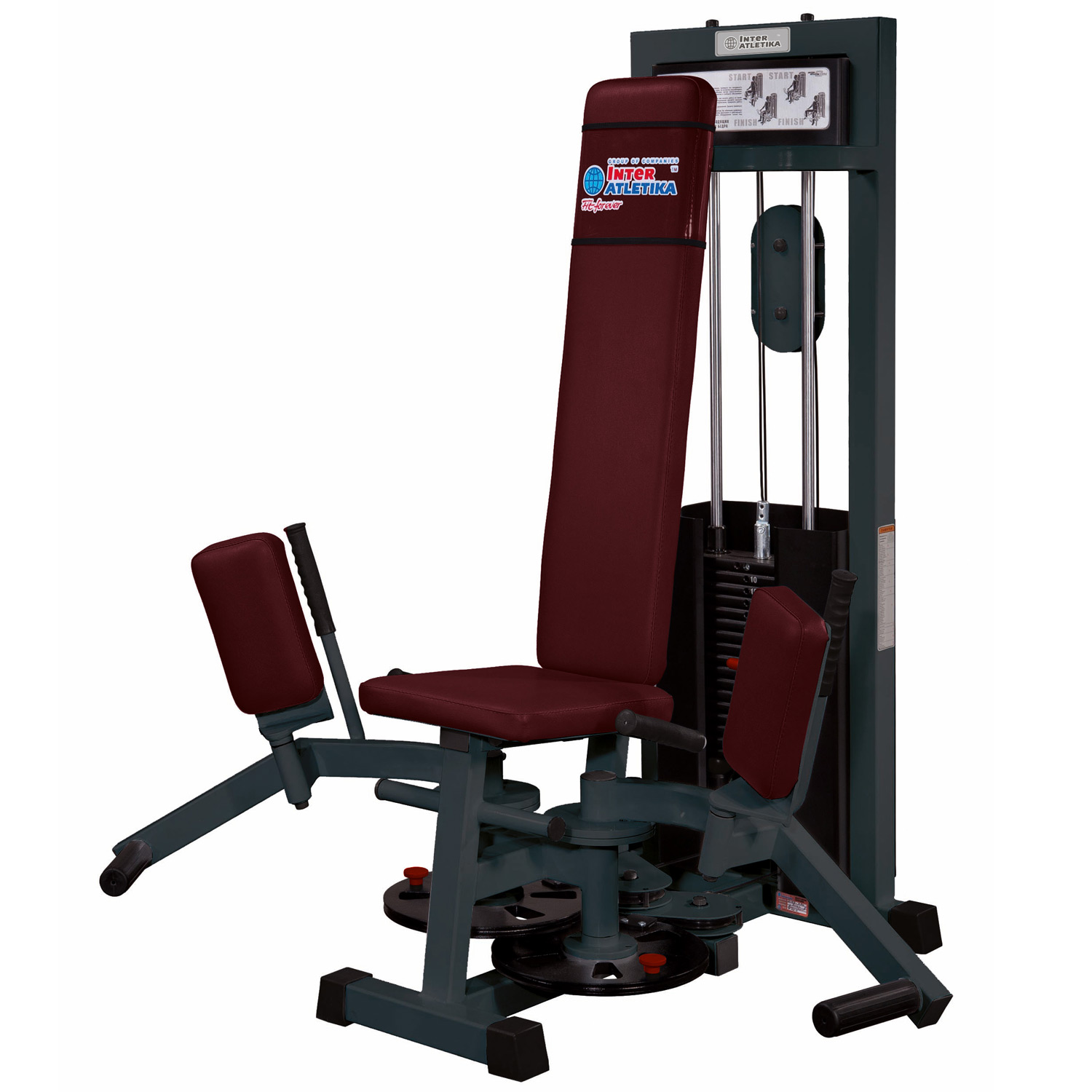 Тренажер для привідних і відвідних м'язів стегна InterAtletikGym ST109