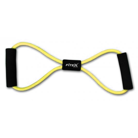 Эспандер трубчатый - восьмерка Fitex MD1301-L (уровень сопротивления - низкий)