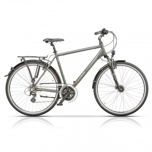 Велосипед 28 CROSS Areal Trekking Gent 21 spd рама 18 2015 сірий