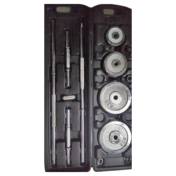 Фото Набір дисків у валізі AB Sport BDB-50 - 50 кг Уцінка №1