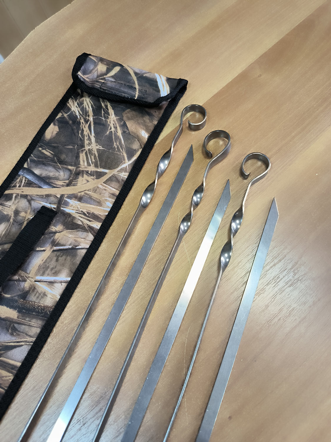 Фото Набор шампуров 60 см InterAtletika СЗ354.6-60 №3