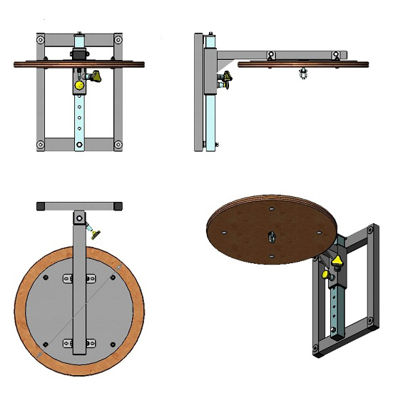 Кронштейн для пневмогруші Inter Atletika ST803
