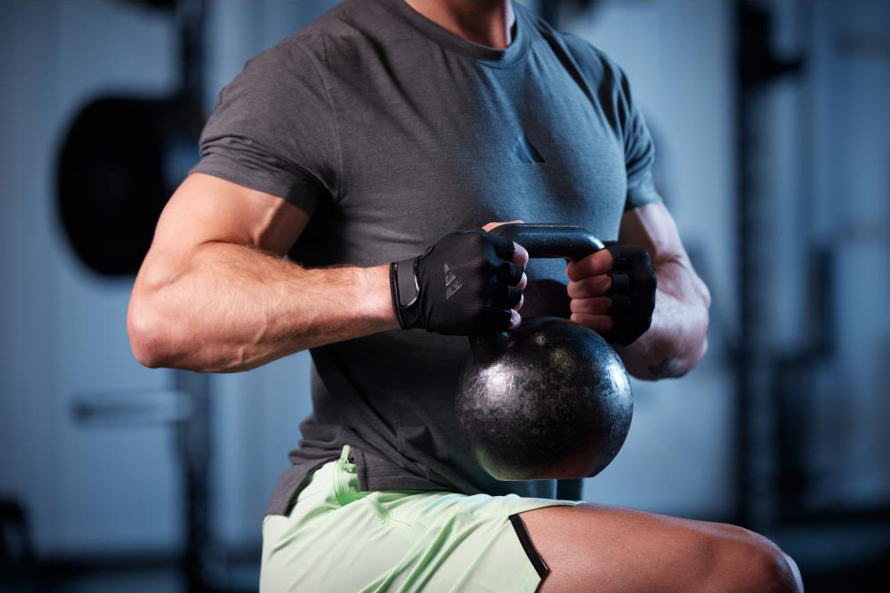 Фото Рукавички для фітнесу Adidas Essential ADGB-15004BK black XL №8