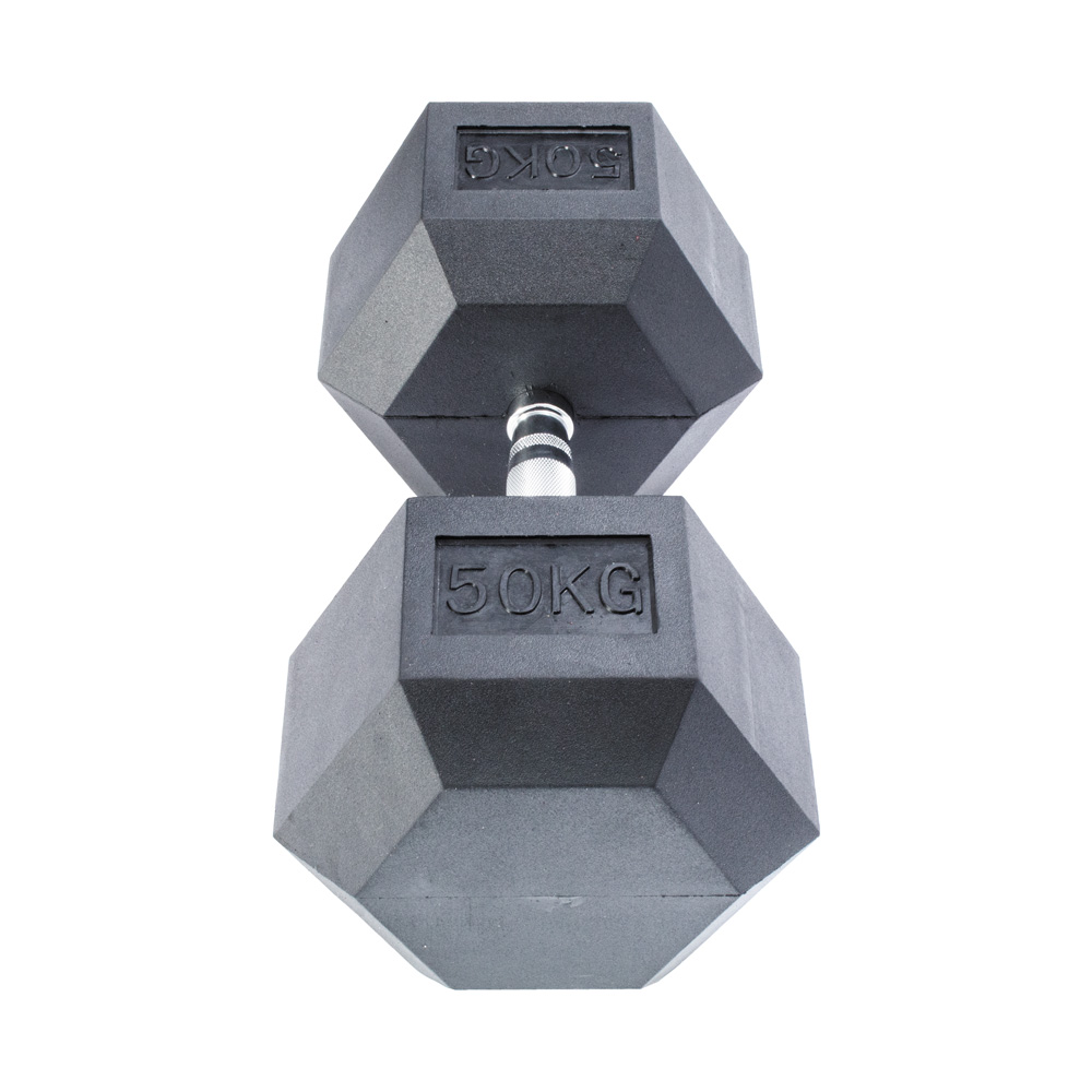 Фото Гантель гексагональная InterAtletika MD2102-50 50 кг №2