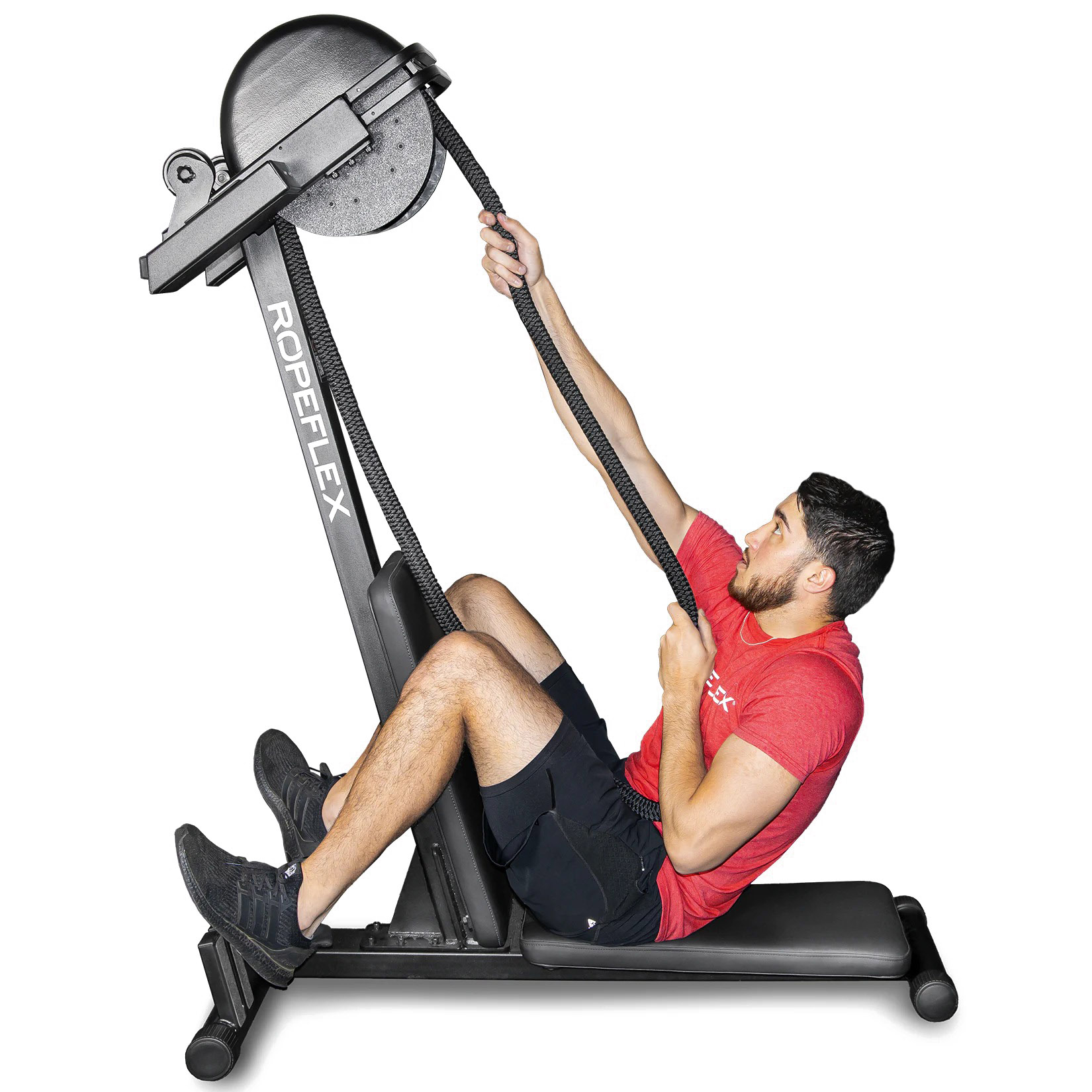 Фото Канатный тренажер RopeFlex LCT-DPDR двойной канат №3