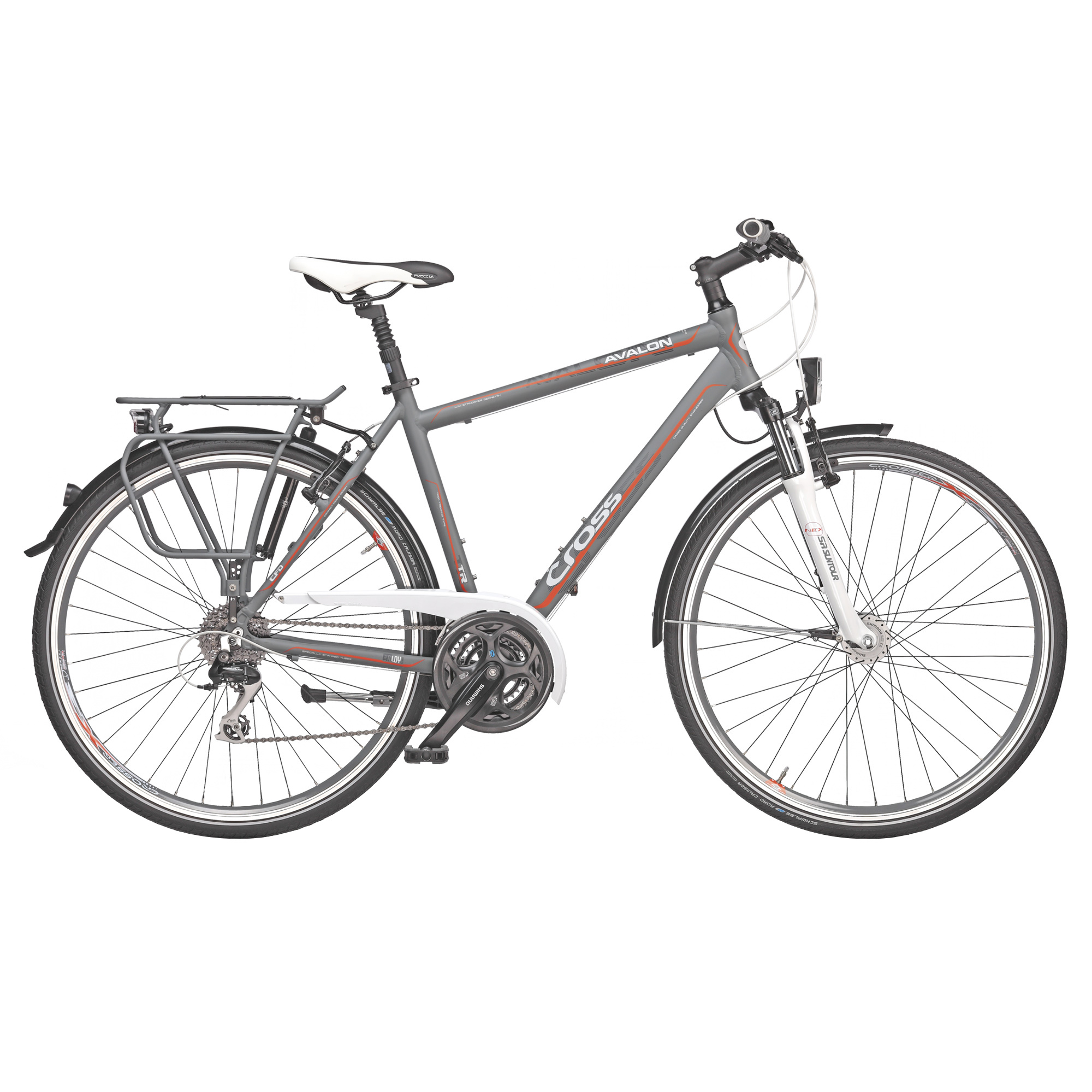 Велосипед 28 CROSS Avalon Man 24 spd рама 19 2015 серый