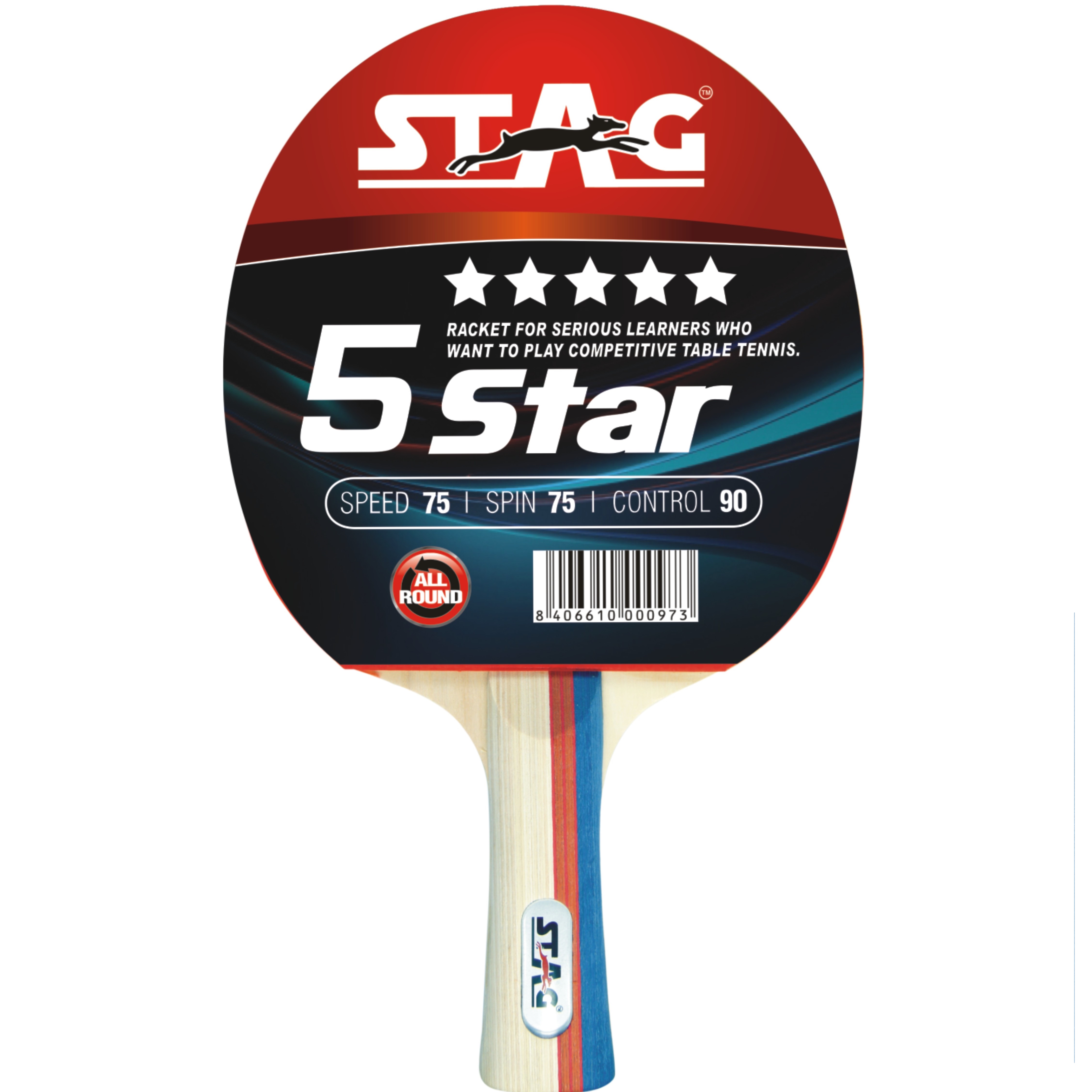 Ракетка для настільного тенісу Stag ***** 5Star
