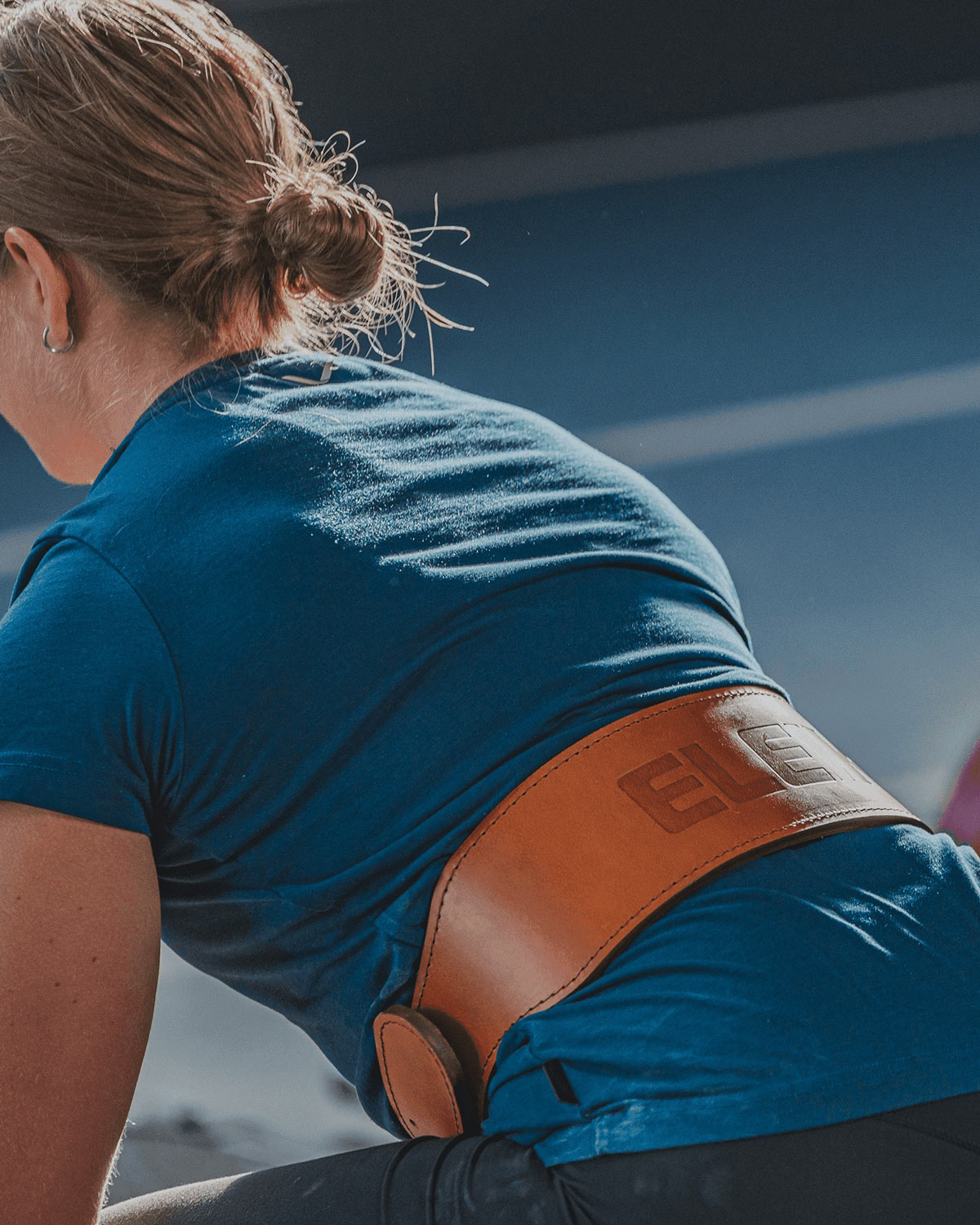 Фото Пояс для важкої атлетики Eleiko Weightlifting Leather brown S 95021-810020 №6