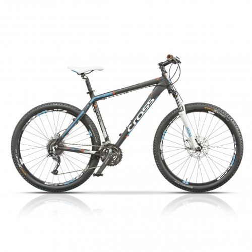 Велосипед 27.5 CROSS GRX 9 27 spd рама 18 2015 сірий